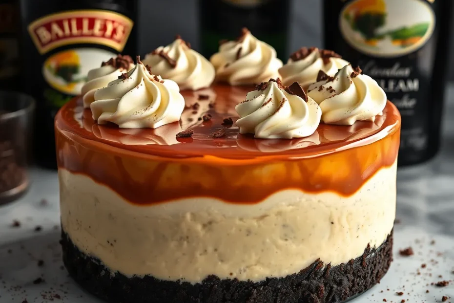 Baileys Irish Cream Cheesecake Recipe