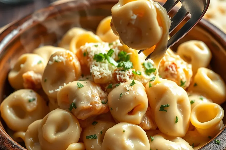 Chicken Tortellini Alfredo Recipe