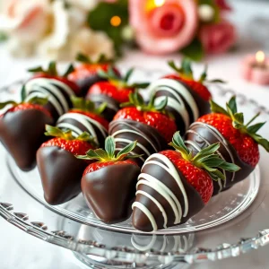 Chocolate-Dipped Strawberries