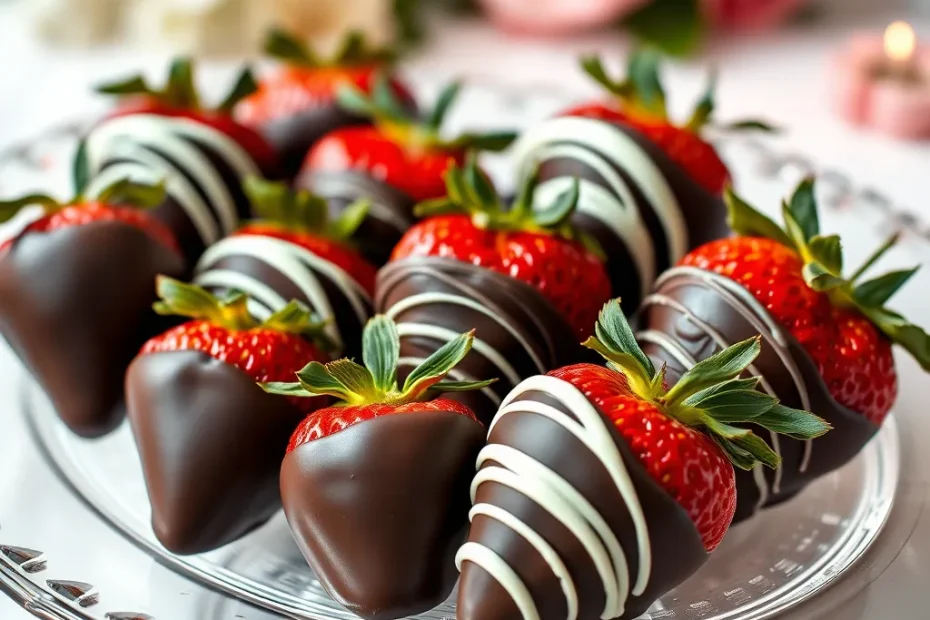 Chocolate-Dipped Strawberries