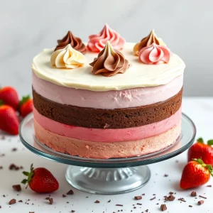 Neopolitan Cake Recipe