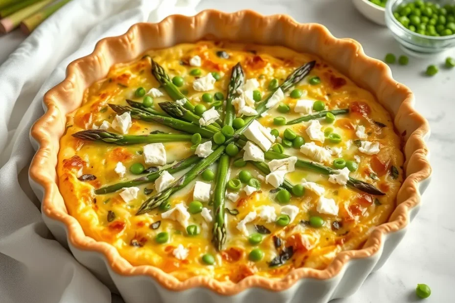 Spring Vegetable Quiche Recipe