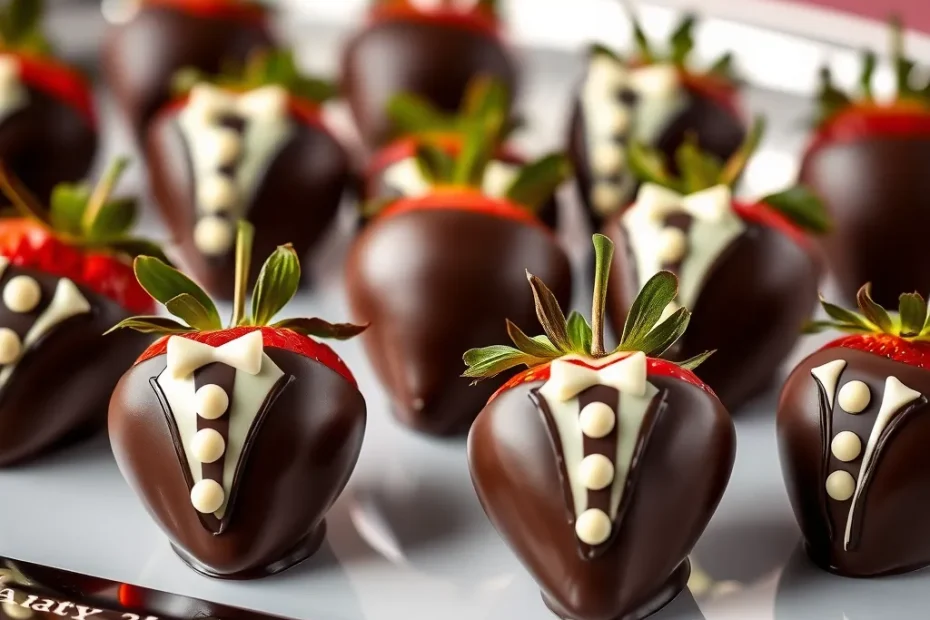 Tuxedo Strawberries